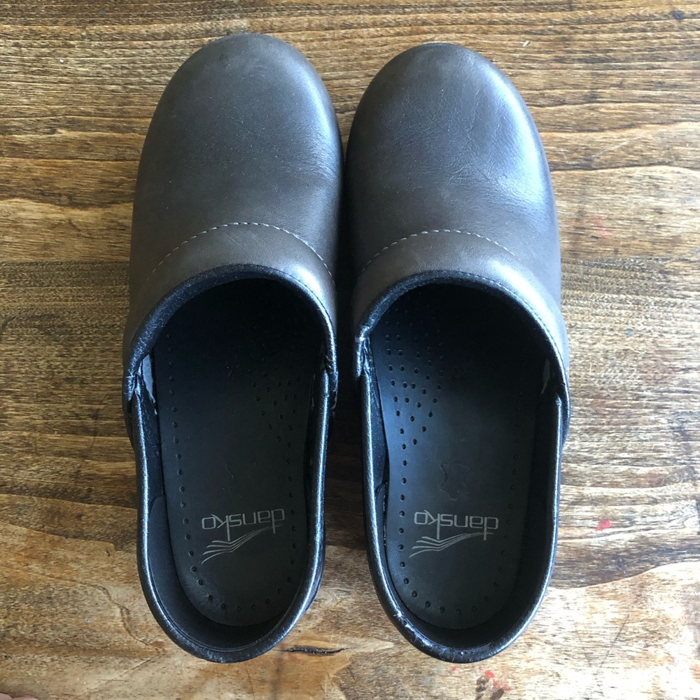 Dansko Grey Clogs Size 37